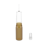 dropper teat on a glass ampoule