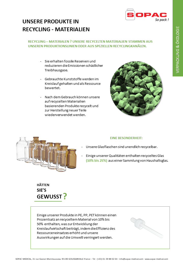 Umweltfreundliche Packaging, Bio-Packaging, umweltfreundliche Verpackung, nachhaltig, biologisch abbaubar, recycelbar, PP recycelt, PET recycelt
